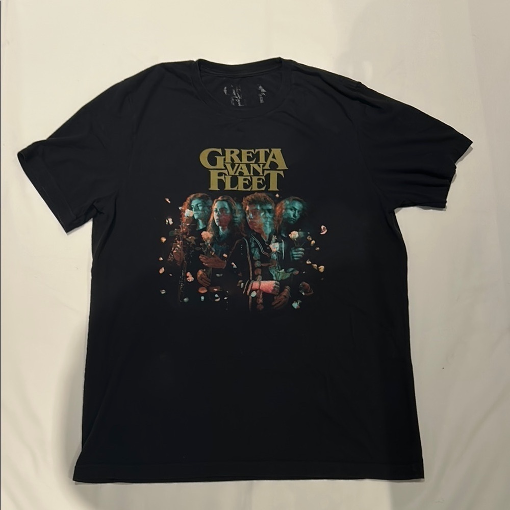 Greta Van Fleet Black Graphic T-Shirt